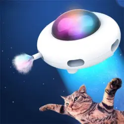 IntiMeg Atrapador de gatos inteligente OVNI - Una pieza