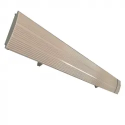 MPC Marbella Calefactor Cerámico Infrarrojo de Pared para Exterior 2400W Blanco