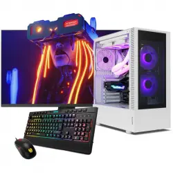 NeoPC Némesis Gaming AMD Ryzen 5 4600G/32GB/1TB SSD/RTX3060/Monitor 27" Fullhd + Teclado Y Ratón