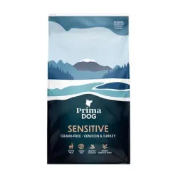 PrimaDog Adult Sensitive Sin Cereales caza y pavo - 10 kg