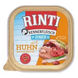 RINTI Kennerfleisch Junior 9 x 300 g - Pollo