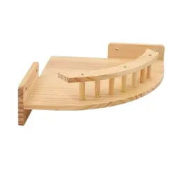 UAMLY Percha para gatos de madera maciza montada en la pared - 1 pieza