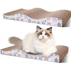 UAMLY Rascador para gatos con sabor a menta - 2 piezas