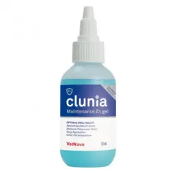 VetNova Clunia Maintenance Zn Gel Advanced Formula Higiene Buco-Dental para Perros y Gatos, 59 ml