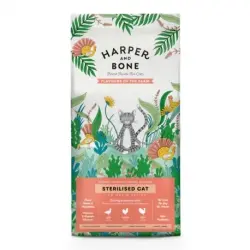 2 kg Harper & Bone Flavours Farm Pienso Pollo y Pavo Esterilizado  para gatos