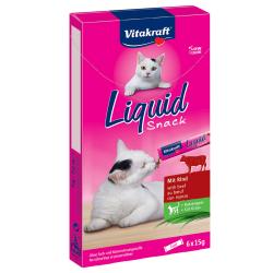Vitakraft Cat Liquid ternera con inulina