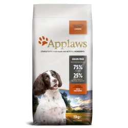 Applaws Adult con pollo perros razas pequeñas y medianas - Pack % - 2 x 15 kg