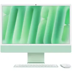 Apple iMac 24 Apple M4 8 Núcleos/16GB/256GB SSD/GPU 8 Núcleos/24" Retina 4.5K Verde