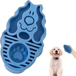 FurryFusion Cepillo de baño para perros y gatos de pelo corto - Artículo 1