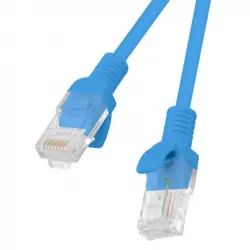 Lanberg Cable de Red RJ45 UTP Cat.5e 50cm Azul