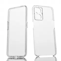 Max Power Digital Funda Doble Cara 360 Grados Silicona Transparente Para Oppo Reno 8 Lite / A96 5g