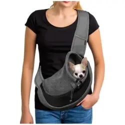 MCBOSON Mochila para gatos y perros pequeños - A