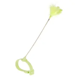 Plumero TIAKI con collar para gatos - 1 unidad