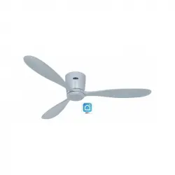 Ventilador De Techo Casafan 313286w Con Wifi Eco Plano Wood Lg-lg