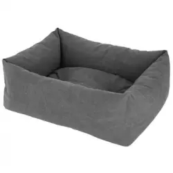 Cama Para Perros Lucca 85x70 Cm Gris 80347 Kerbl