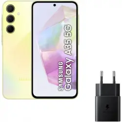 Galaxy A35 5G 8/256GB Amarillo Libre + Cargador
