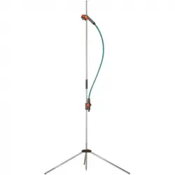 Gardena Conjunto Triple Ducha de Jardín, Chorro de Lluvia o Niebla Ajustable