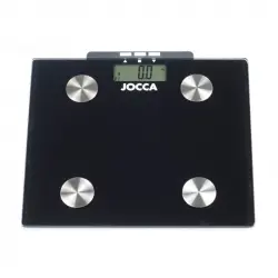 Jocca 7148 Báscula de Baño Negra