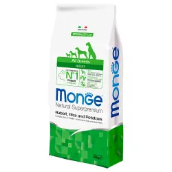 Monge Superpremium Conejo, Arroz y Patata - 12 kg