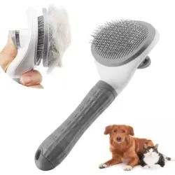 Pawffee Cepillo anticanas, desenreda pelo corto y largo, quita pelo muerto - 1 pieza