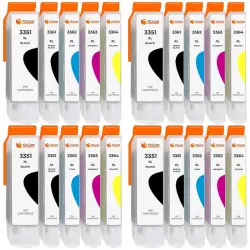 Pccom Essential Epson 33xl Cartucho Tinta Compatible Negro/negro Photo/cian/magenta/amarillo Pack 20