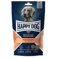 Snack Happy Dog Care snacks funcionales para perros - Piel y pelo con pato 100 g