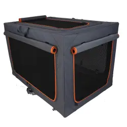 Caseta plegable Nylonbox Alu deluxe - L: 61 x 91 x 58 cm (An x P x Al)