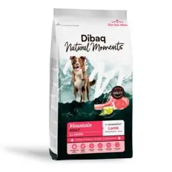 Dibaq Natural Moments Pienso Mountain Cordero para perro - 12 kg