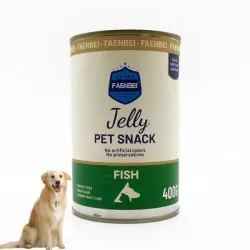 FurryFusion Comida húmeda para perros, sabor a cordero, 400 g - Pez