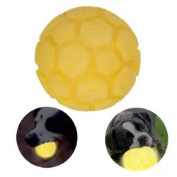 FurryFusion Pelota de goma luminosa para perros - Artículo 1