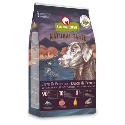 GranataPet Natural Taste pato y trucha pienso para perros - 12 kg