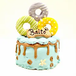 Miguitas Reposteria Perruna Tarta Dognette Mediana Higado Azul - 650 g