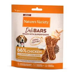 Nature's Variety DeliBars Barritas Pollo snacks para perros - 70 g