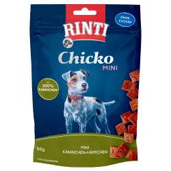 Rinti Chicko Mini láminas para perros - Conejo (60 g)