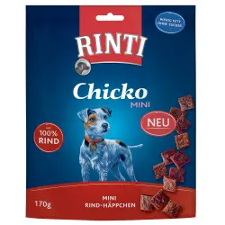 Rinti Chicko Mini láminas para perros - Vacuno (170 g)