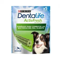 6x115gr Purina Dentalife Activfresh Medium Snack Dental Perros 30 Sticks