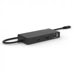 Belkin CONNECT Adaptador USB-C Multipuerto 5 en 1 para Chromebook HDMI/Gigabit USB-C PD 86W