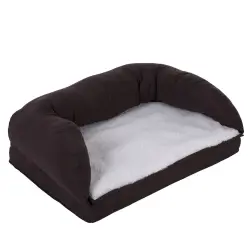 Cama ortopédica rectangular para perros - 75 x 50 x 25 cm (L x An x Al)