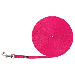 Correa de rastreo Trixie ultraligera fucsia para perros - 15 m x 10 mm (L x An)