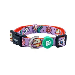 Dukier Collar Estampado Alien para perros - M (33 - 51 cm)