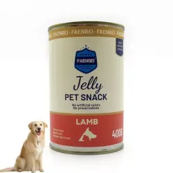 FurryFusion Comida húmeda para perros, sabor a cordero, 400 g - Oveja