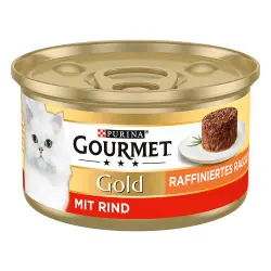 Gourmet Gold Tartelette 12 x 85 g - Buey