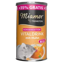 Miamor Trinkfein 1 x 185 ml  bebida revitalizadora para gatos - Pollo