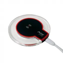 Myway Qi Cargador de Sobremesa Inalámbrico 5W Negro