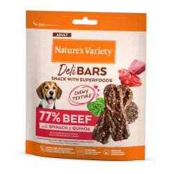 Nature's Variety DeliBars Barritas Buey snacks para perros - 70 g