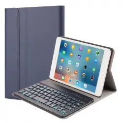 Royal Bailey 1029D Funda con Teclado Bluetooth para Ipad Mini 4/5 Negro