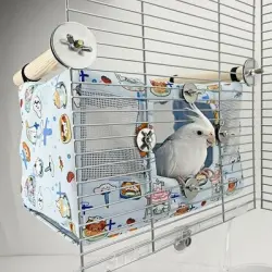 ZooVenture Nido transpirable para loros - Azul