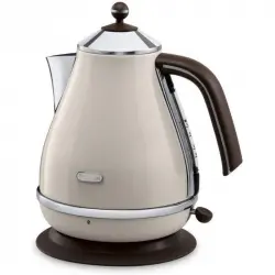 DeLonghi KBOV 2001.BG Icona Vintage Tetera Eléctrica 2000W Beige