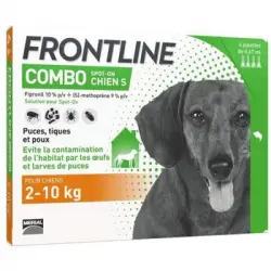 Frontline Combo Para Perros - 2-10 Kg - 4 Pipetas