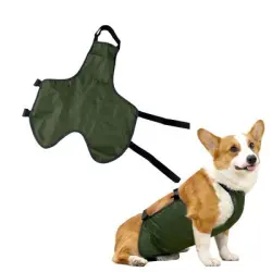 FurryFusion Delantal para perro grande - L